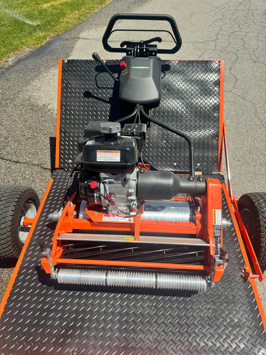 Jacobsen PGM 22 - Walk Behind Reel Mower W/Trailer