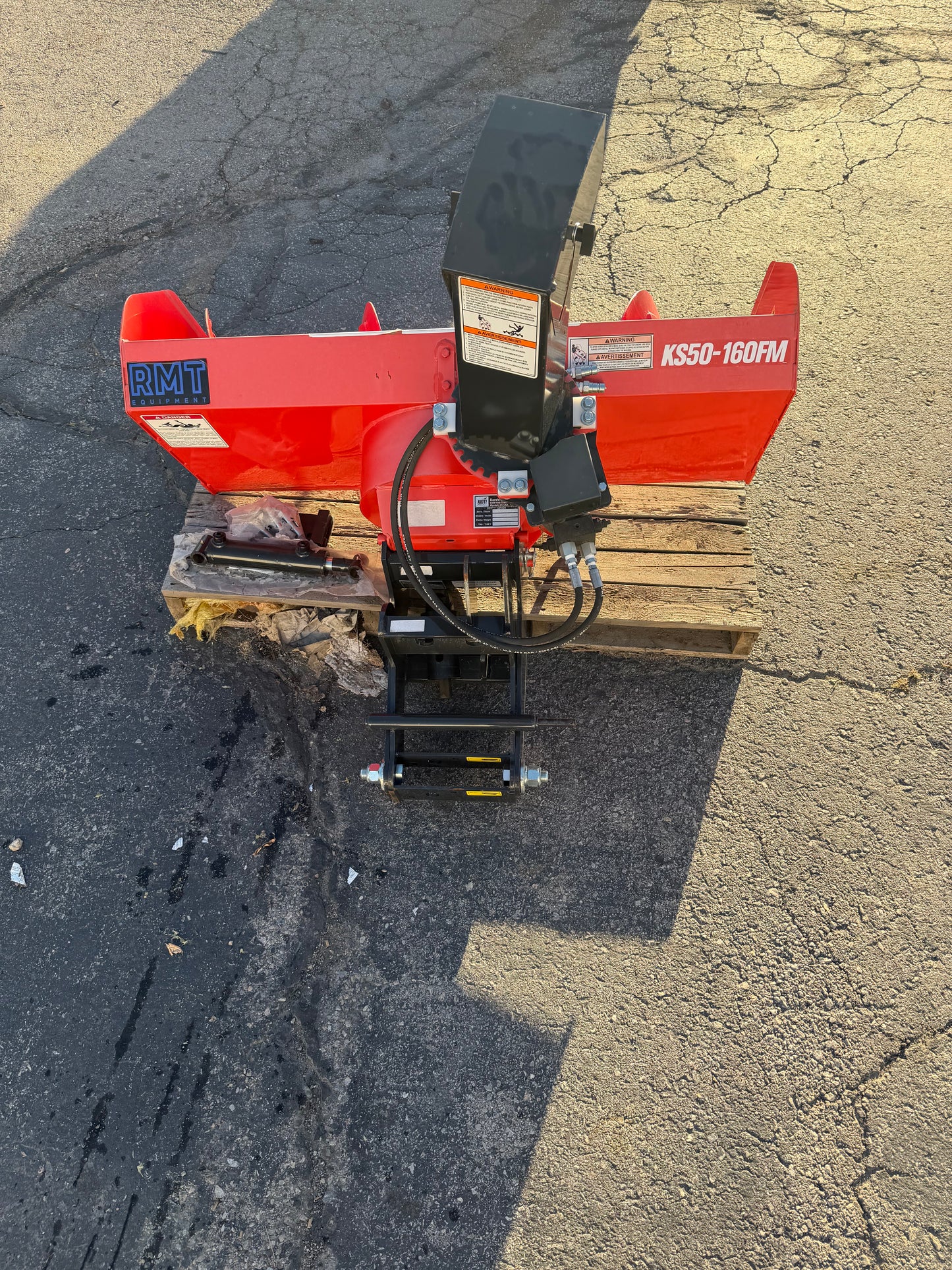 Front mount 50 inch front mount snow blower