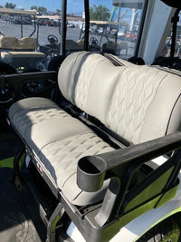 2025 EZGO Express S4 Gas – White 4-Passenger Golf Cart with 13.5 HP Kawasaki EFI