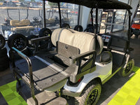 2025 EZGO Express S4 Gas – White 4-Passenger Golf Cart with 13.5 HP Kawasaki EFI