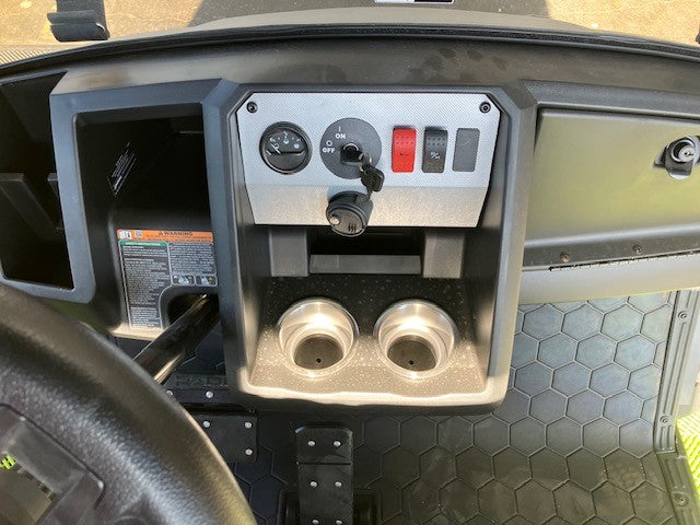 2025 EZGO Express S4 Gas – White 4-Passenger Golf Cart with 13.5 HP Kawasaki EFI