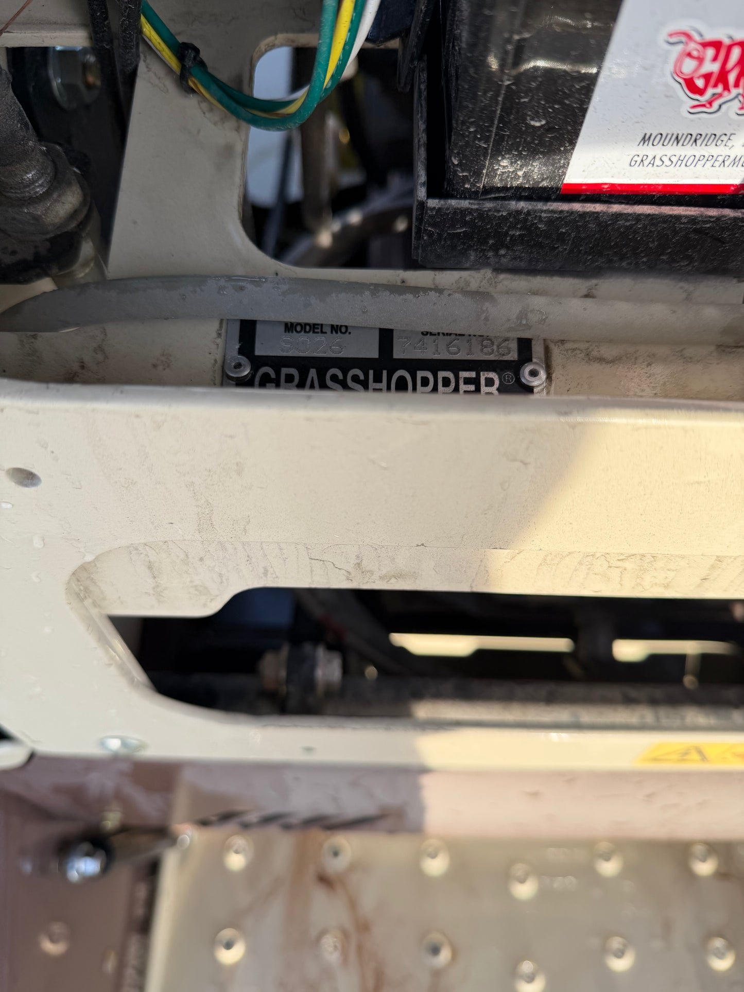 New grasshopper stand-on (61” deck)