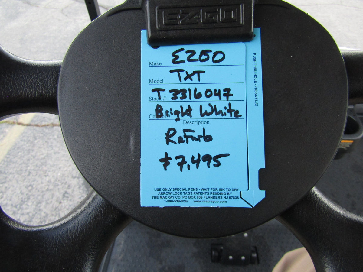 EZGO TXT Refurbished with New Factory Lithium Upgrade with 8-Year Warranty