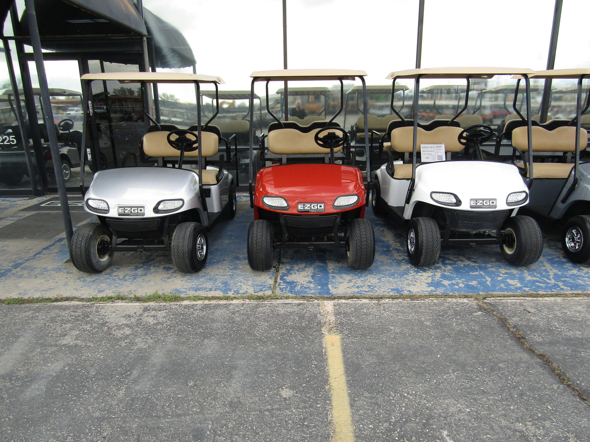 EZGO TXT Refurbished with New Factory Lithium Upgrade with 8-Year Warranty
