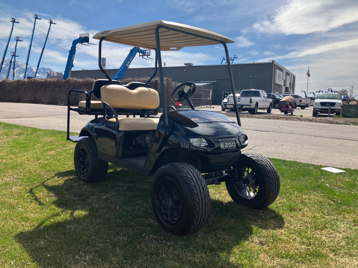 AUGUST SPECIAL – Refurbished 2018 EZGO TXT with New Lithium Battery – Only $6,595!
