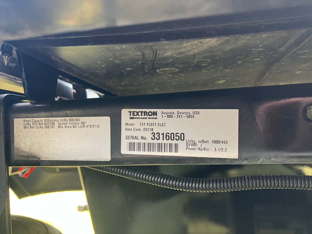 AUGUST SPECIAL – Refurbished 2018 EZGO TXT with New Lithium Battery – Only $6,595!