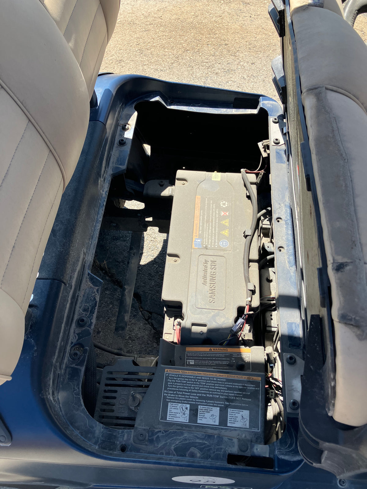 2019 EZGO RXV ELITE GOLF CART