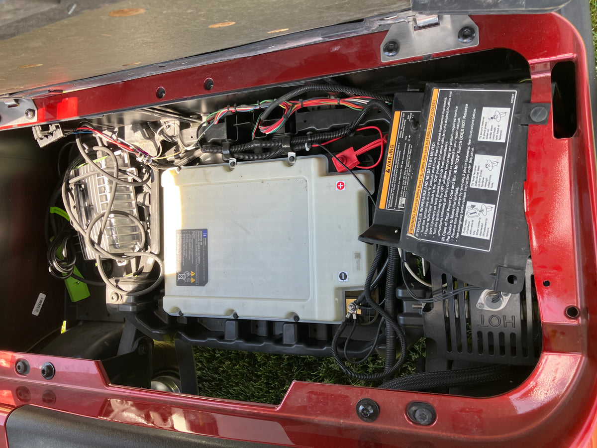 2016 EZGO RXV with brand new lithium battery