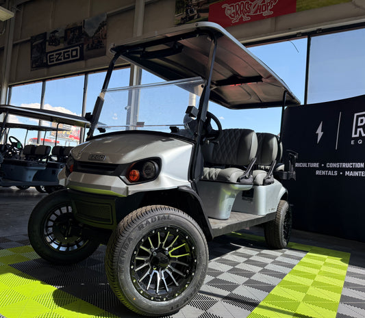 2025 E-Z-GO Express L6 ELiTE Lithium – Platinum Silver