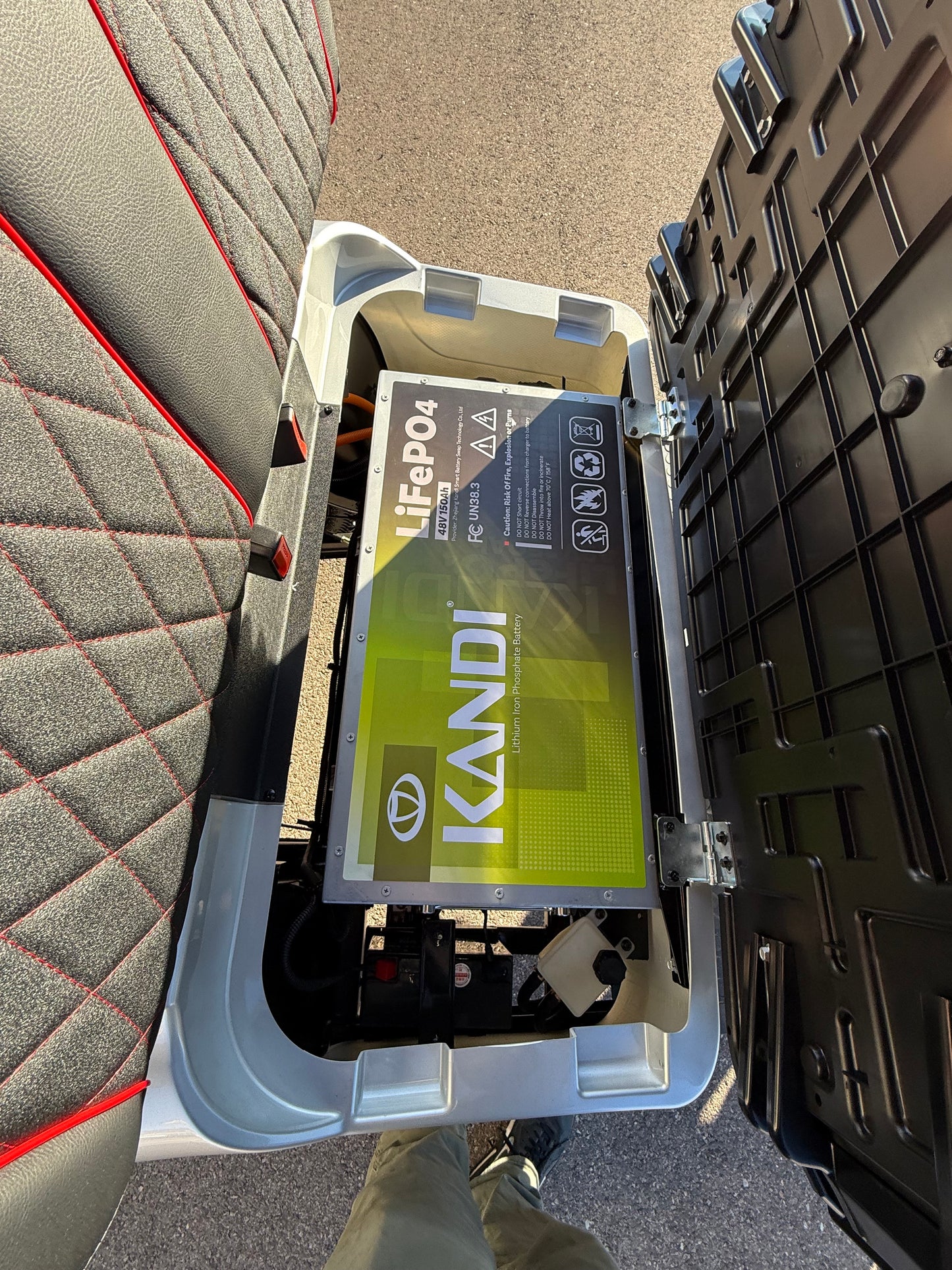 New 2026 Kandi Kruiser 4Pro Forward-B Lithium Golf Cart