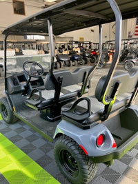 2025 EZGO Liberty 2.2 ELiTE Electric Golf Cart – Slate with Two-Tone Seats