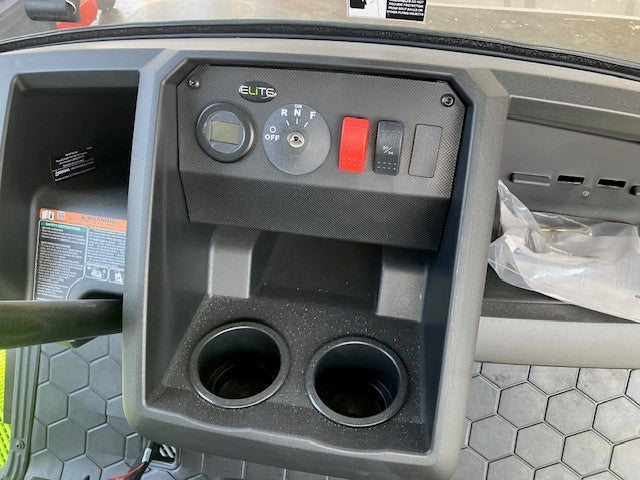 2025 EZGO Liberty 2.2 ELiTE Electric Golf Cart – Slate with Two-Tone Seats