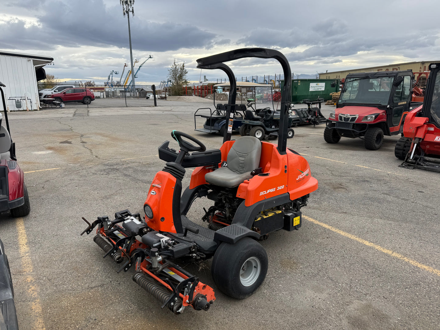 Used Jacobsen Eclipse 322 Gas – Clean, Reliable, and Greens-Ready
