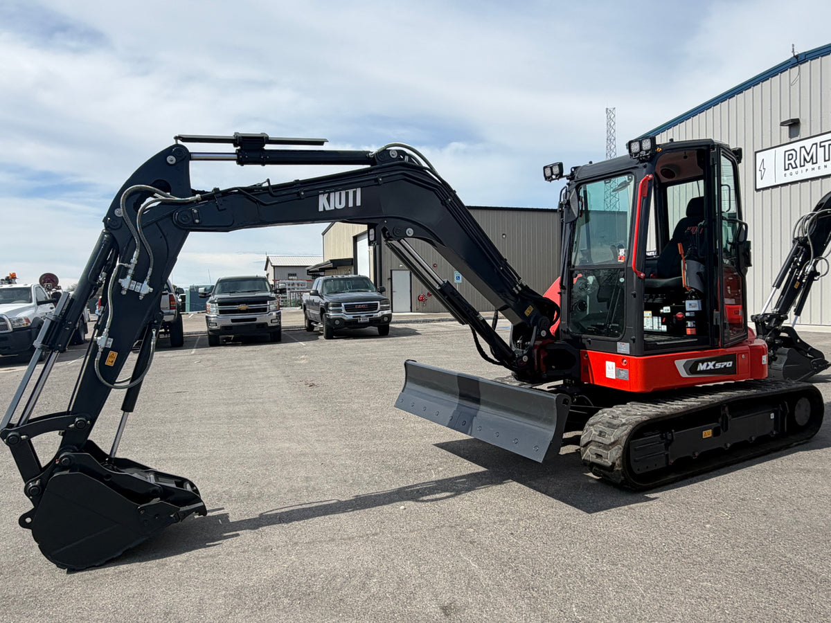 #1 2026 KIOTI MINI EXCAVATOR MX570 (EXTENDED ARM) (In Stock Nampa Idaho)