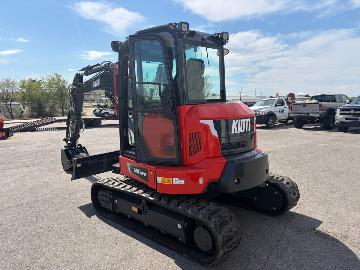 #1 2026 KIOTI MINI EXCAVATOR MX570 (EXTENDED ARM) (In Stock Nampa Idaho)