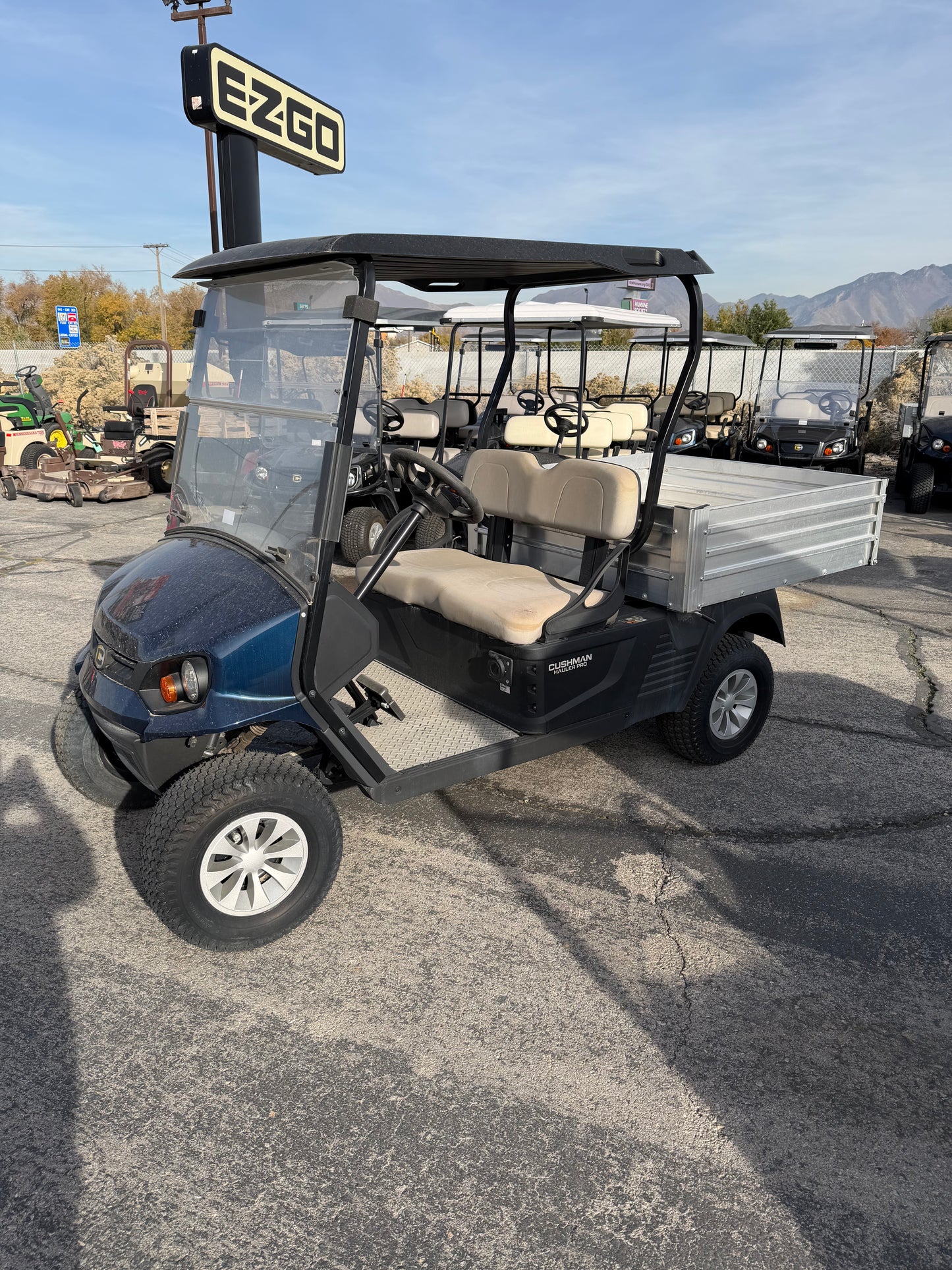 New Cushman Hauler Pro (electric)