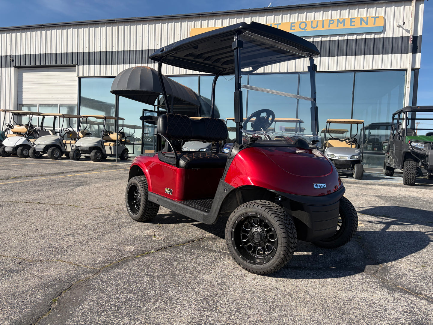 2021 EZGO RXV Elite golf cart with Lithium battery