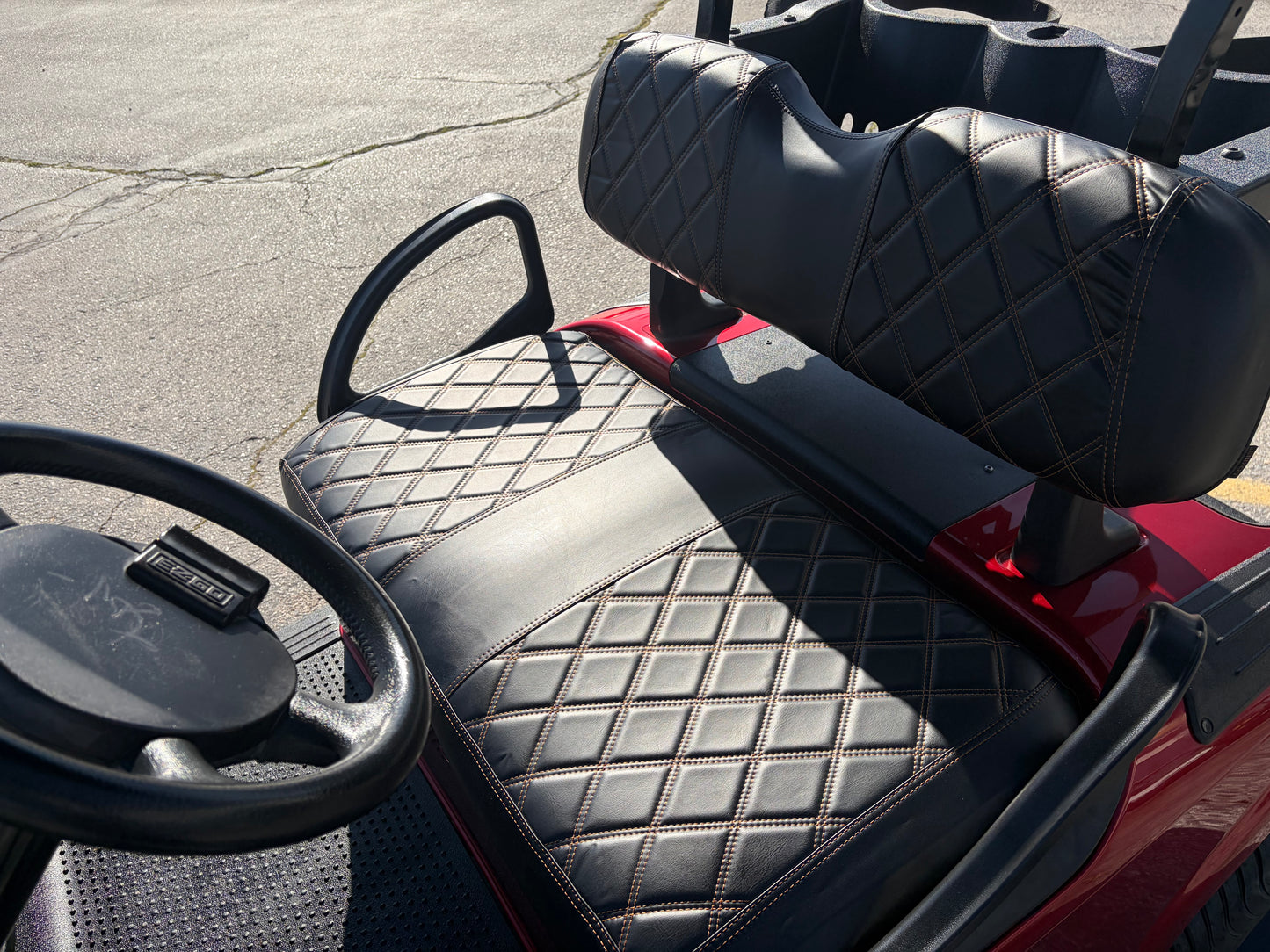 2021 EZGO RXV Elite golf cart with Lithium battery