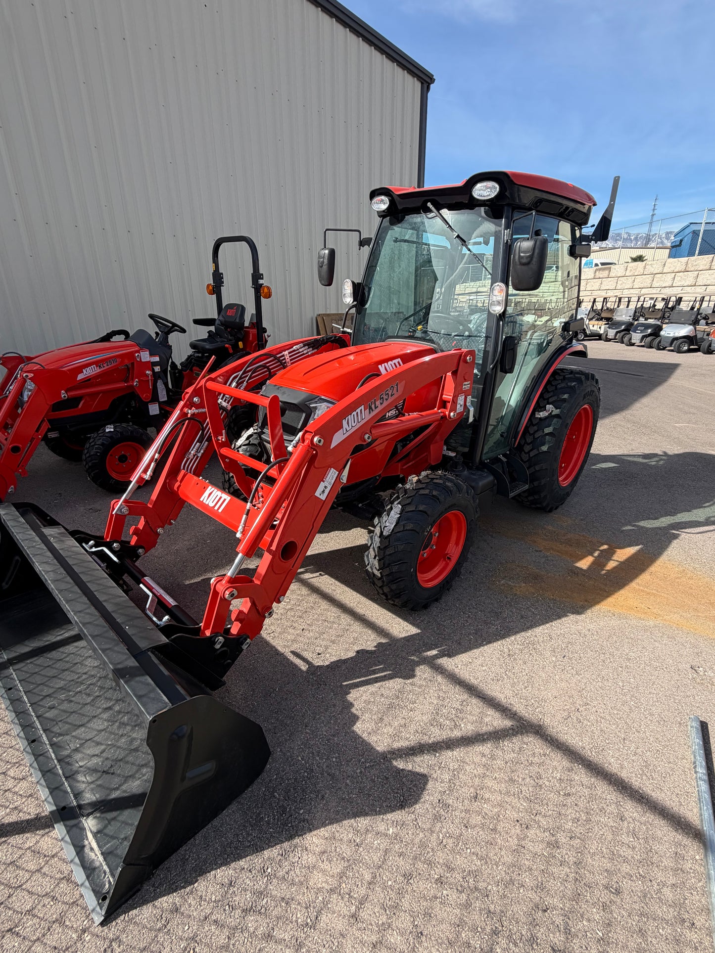 New KIOTI DK4720SE Cab Tractor