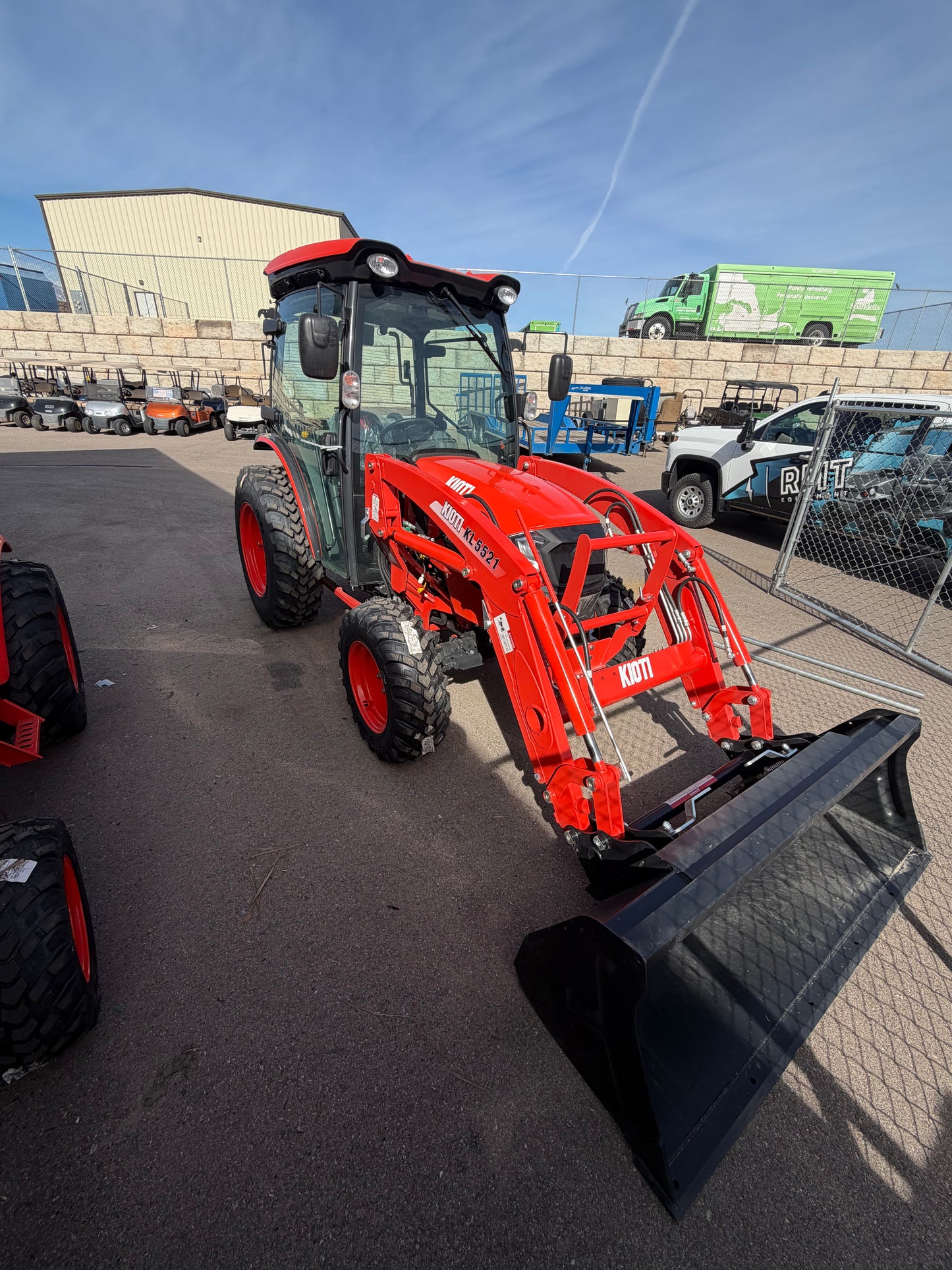 New KIOTI DK4720SE Cab Tractor