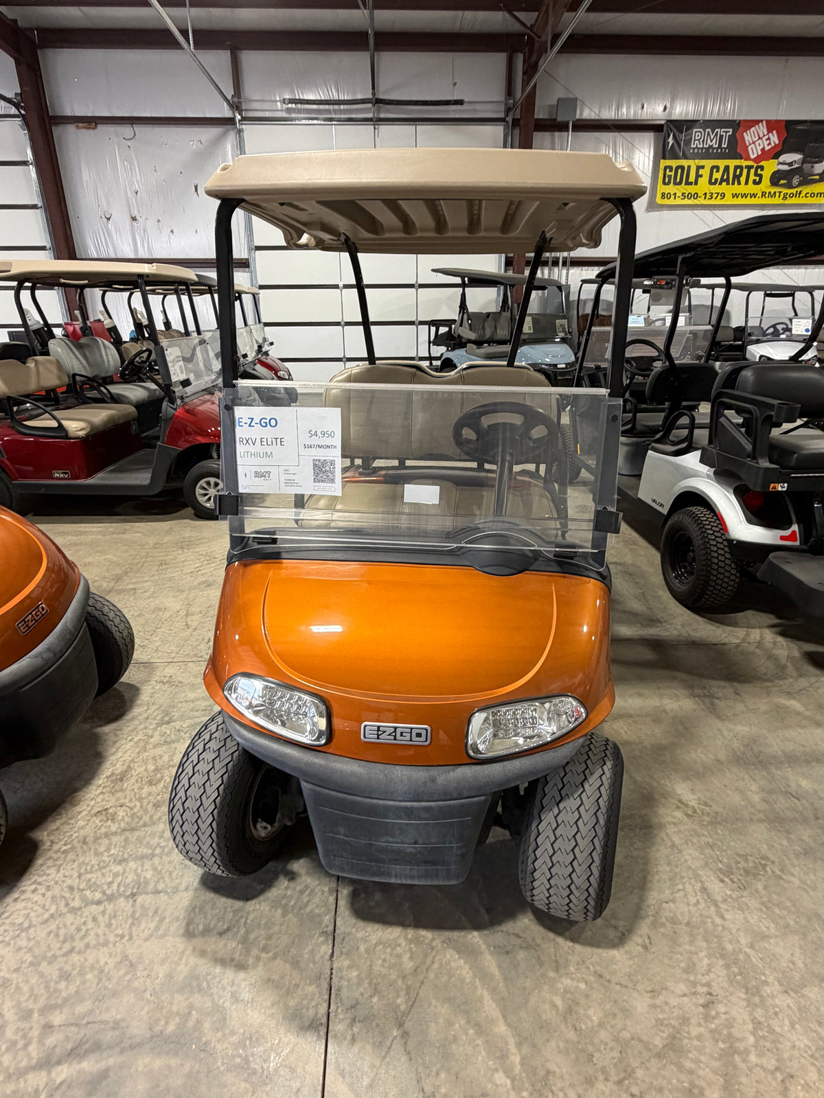 2021 EZ-GO RXV ELITE Lithium Golf Cart