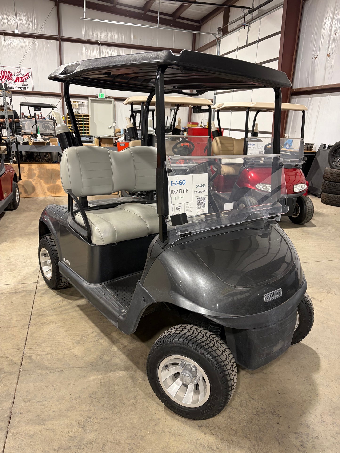 2021 EZGO RXV ELiTE Lithium Golf Cart