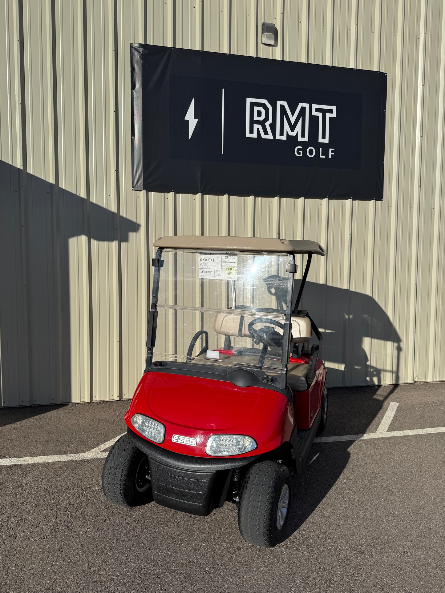2020 EZGO RXV EX1 GAS Golf Cart