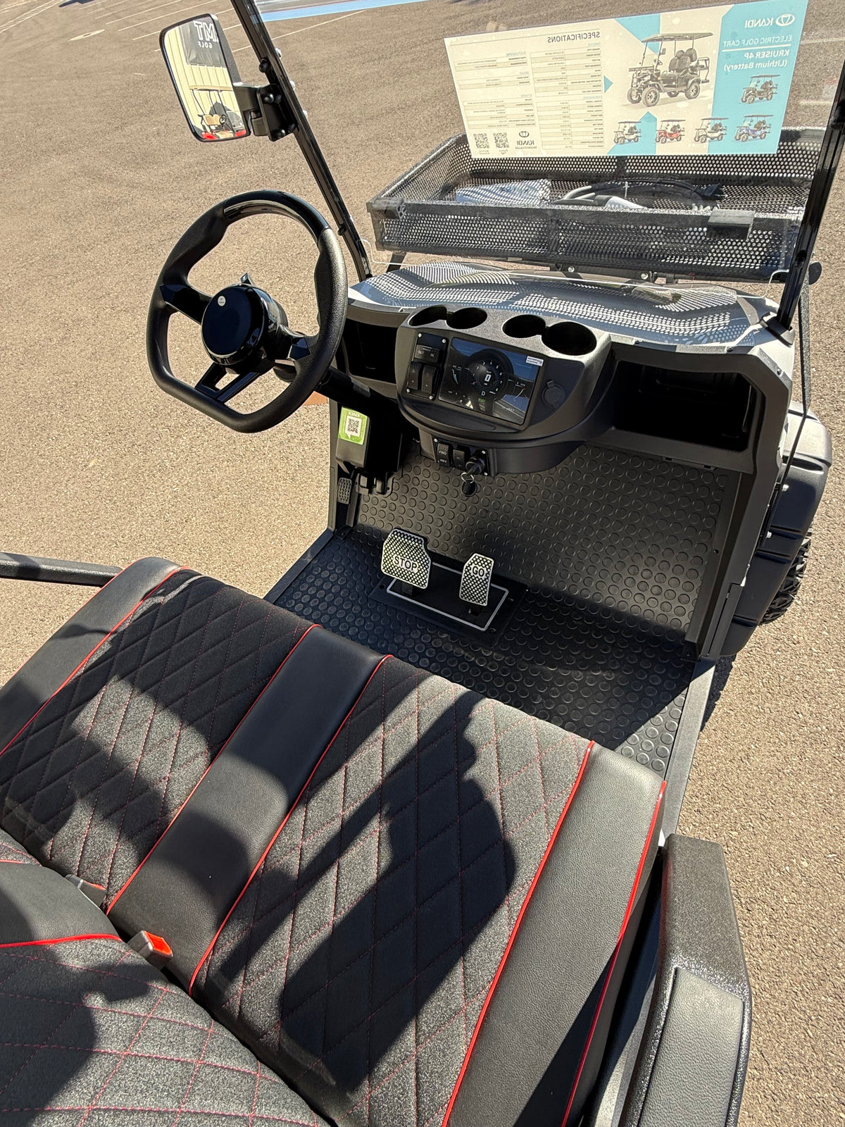 2026 Kandi Kruiser 4P Lithium Golf Cart