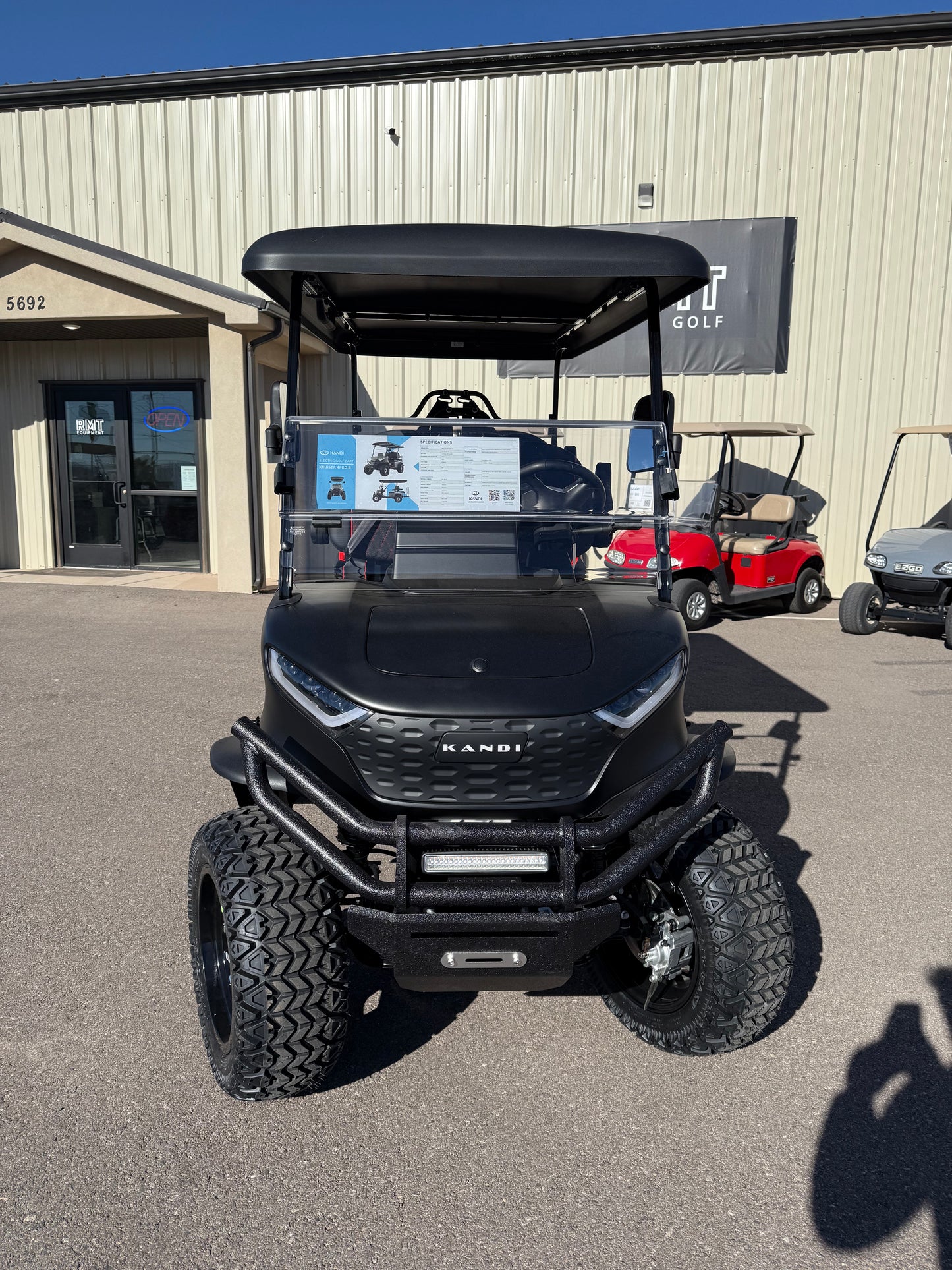 New 2026 Kandi Kruiser 4Pro Forward B Lithium Golf Cart
