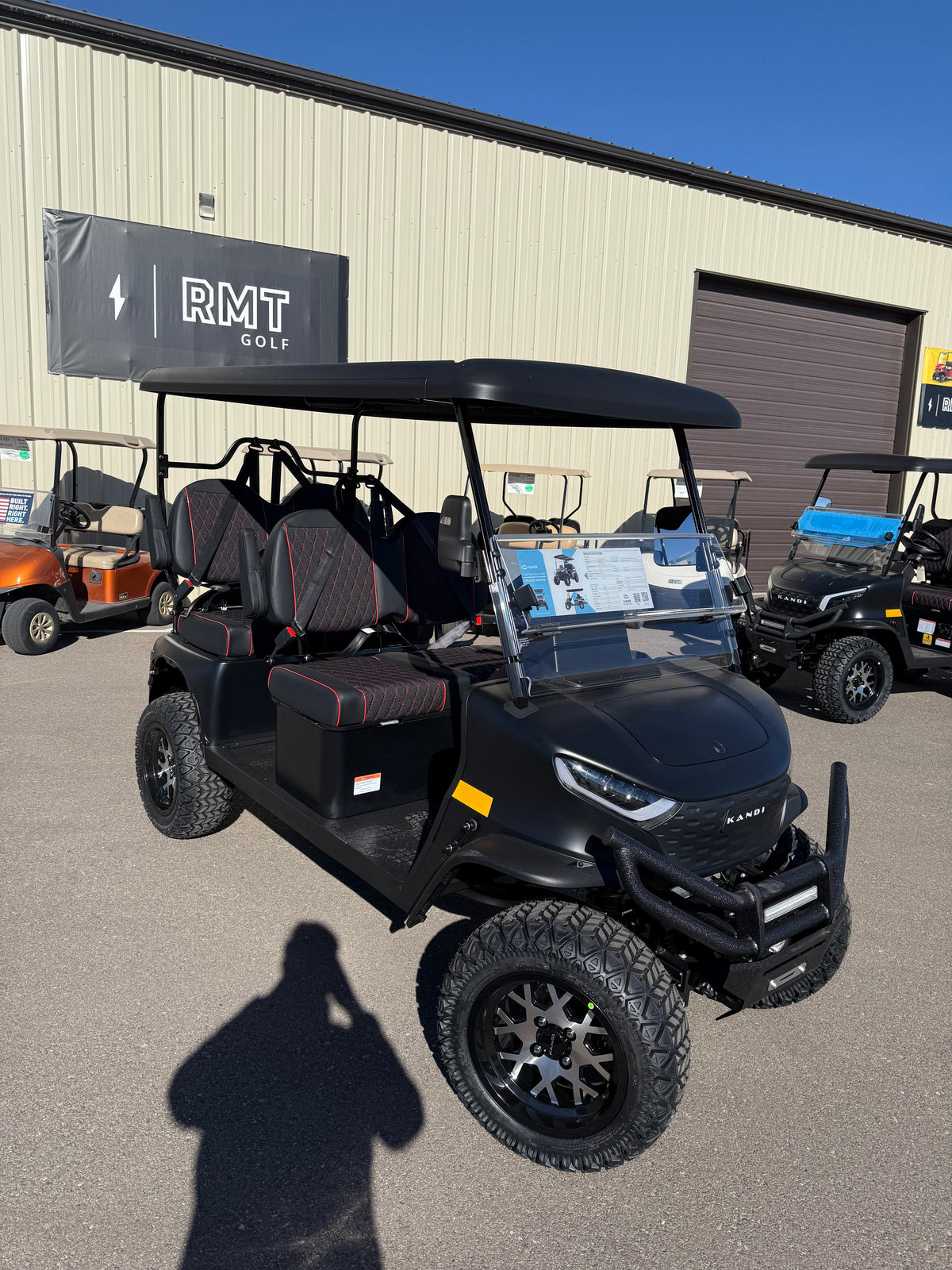 New 2026 Kandi Kruiser 4Pro Forward B Lithium Golf Cart