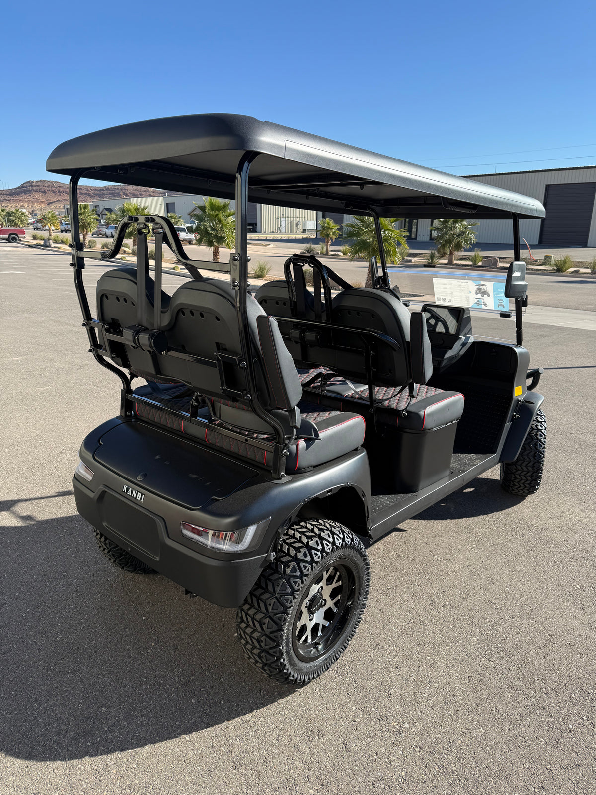 New 2026 Kandi Kruiser 4Pro Forward B Lithium Golf Cart