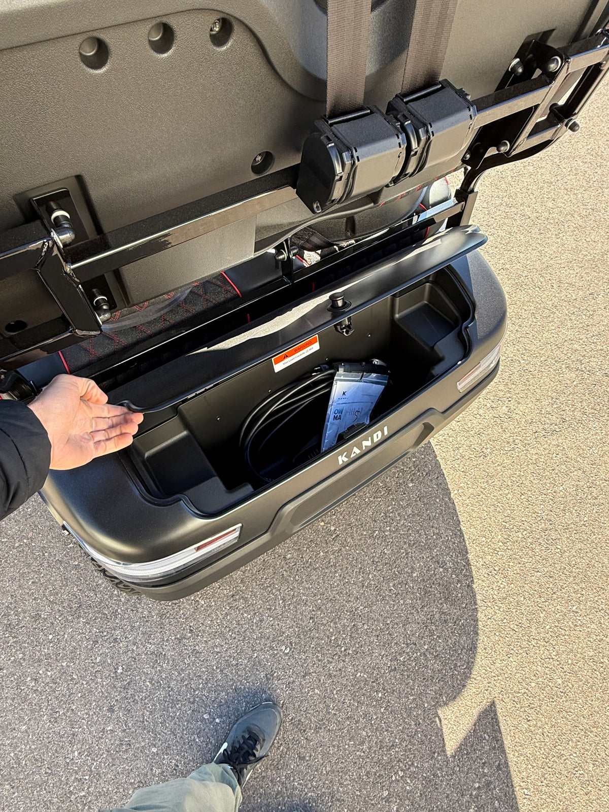 New 2026 Kandi Kruiser 4Pro Forward B Lithium Golf Cart