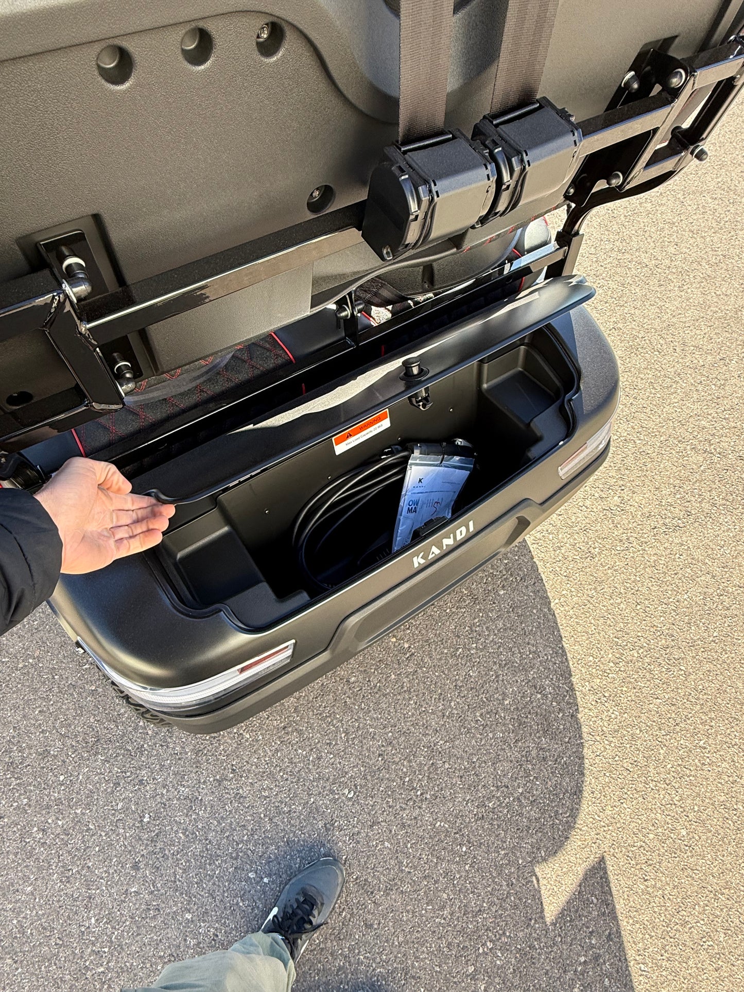 New 2026 Kandi Kruiser 4Pro Forward B Lithium Golf Cart