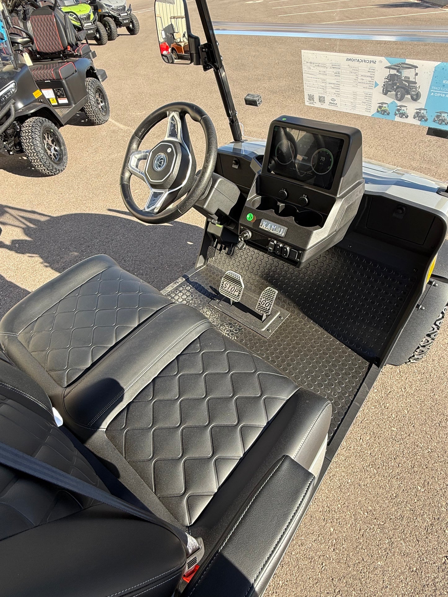 New 2026 Kandi Kruiser 4Pro B Lithium Golf Cart