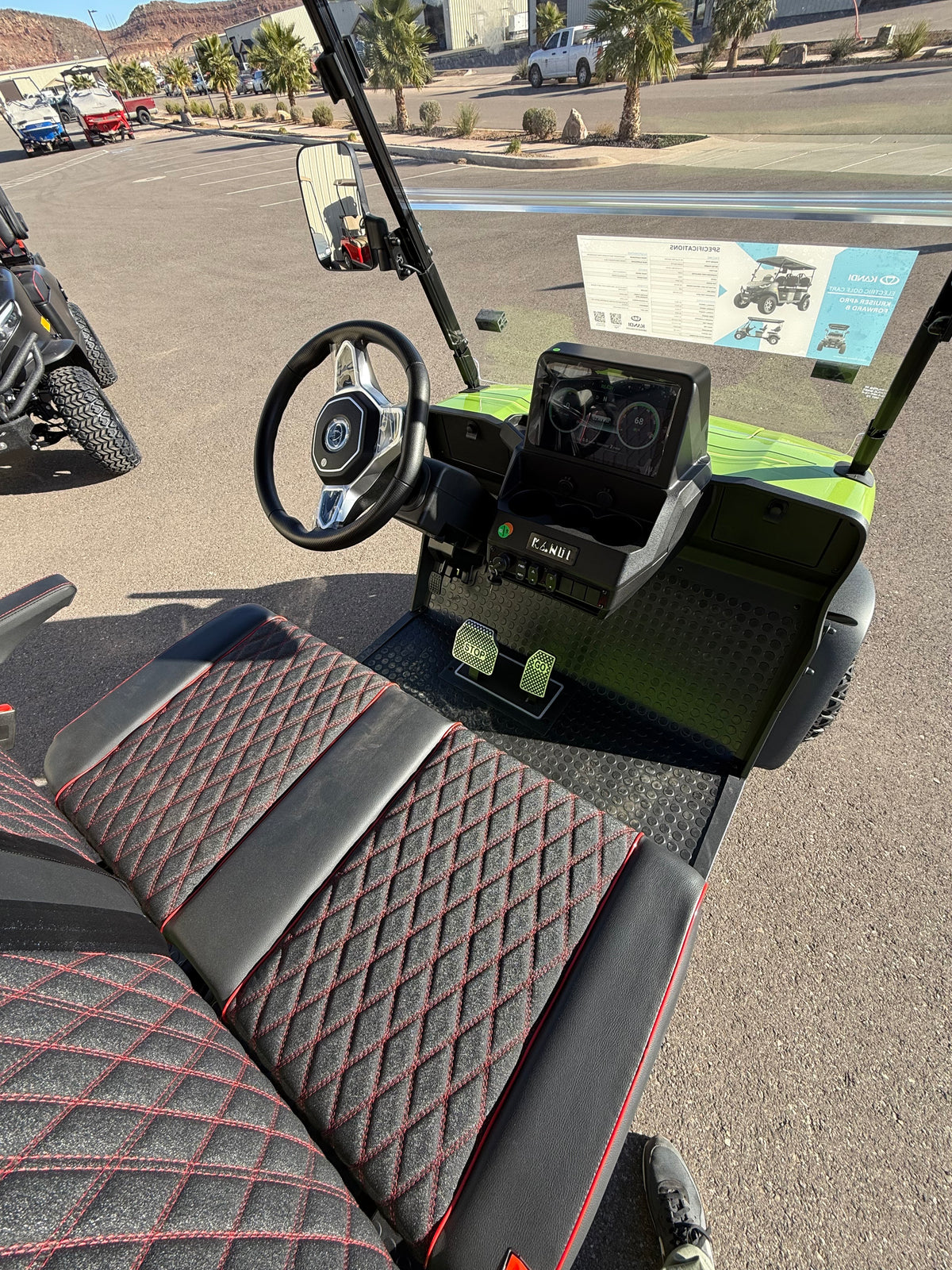 New 2026 Kandi Kruiser 4Pro Forward-B Lithium Golf Cart