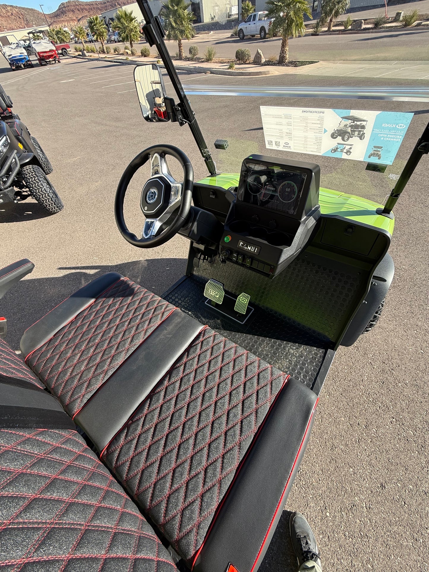 New 2026 Kandi Kruiser 4Pro Forward-B Lithium Golf Cart