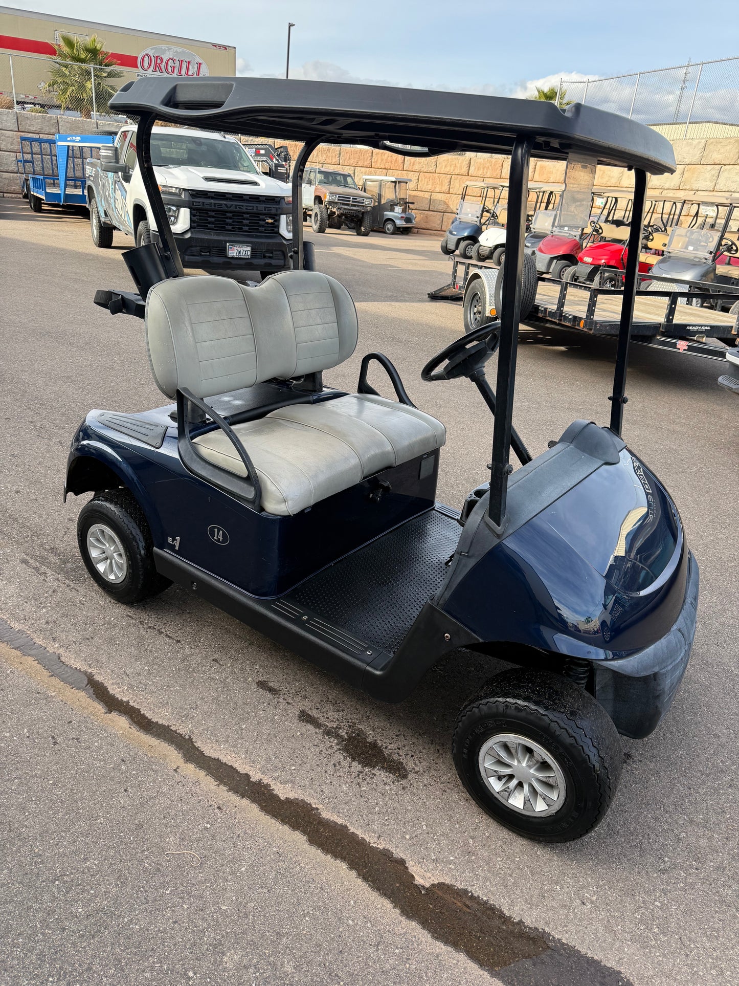2021 E-Z-GO RVX Gas Golf Cart