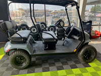 2025 EZGO Liberty 2.2 ELiTE Electric Golf Cart – Ocean Gray with Two-Tone Seats