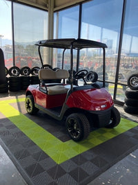 Refurbished RED EZGO RXV ELiTE Golf Cart – August Special at RMT Equipment Now Available in Salt Lake City