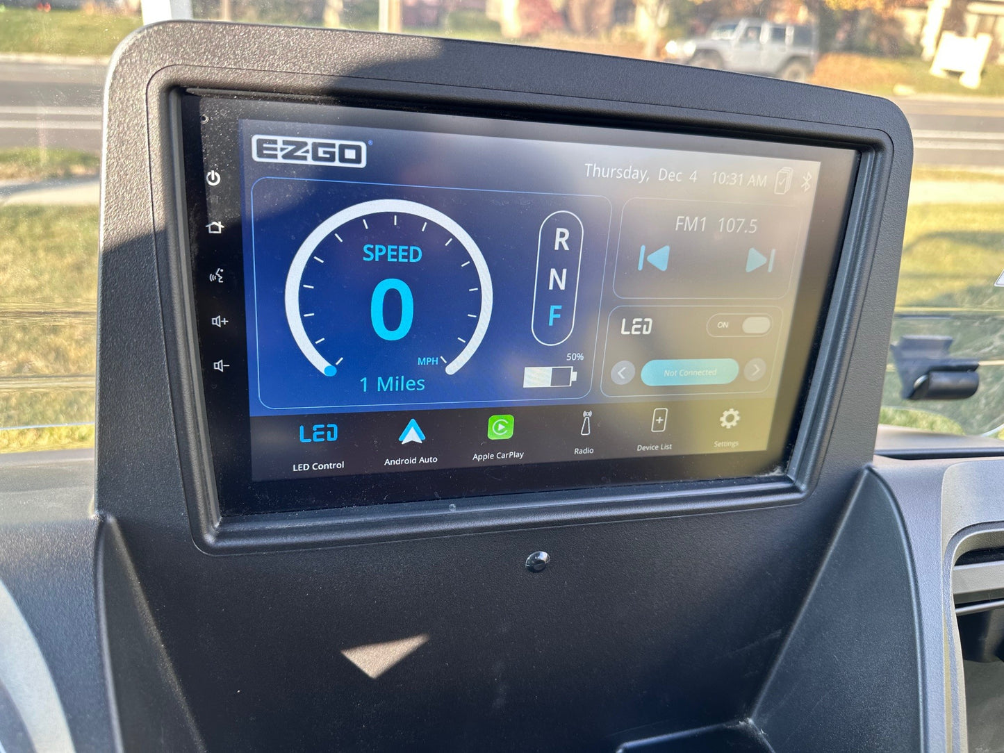 New 2026 Model EZ-GO RXV 4 Touring ST Model- Forest Green Color