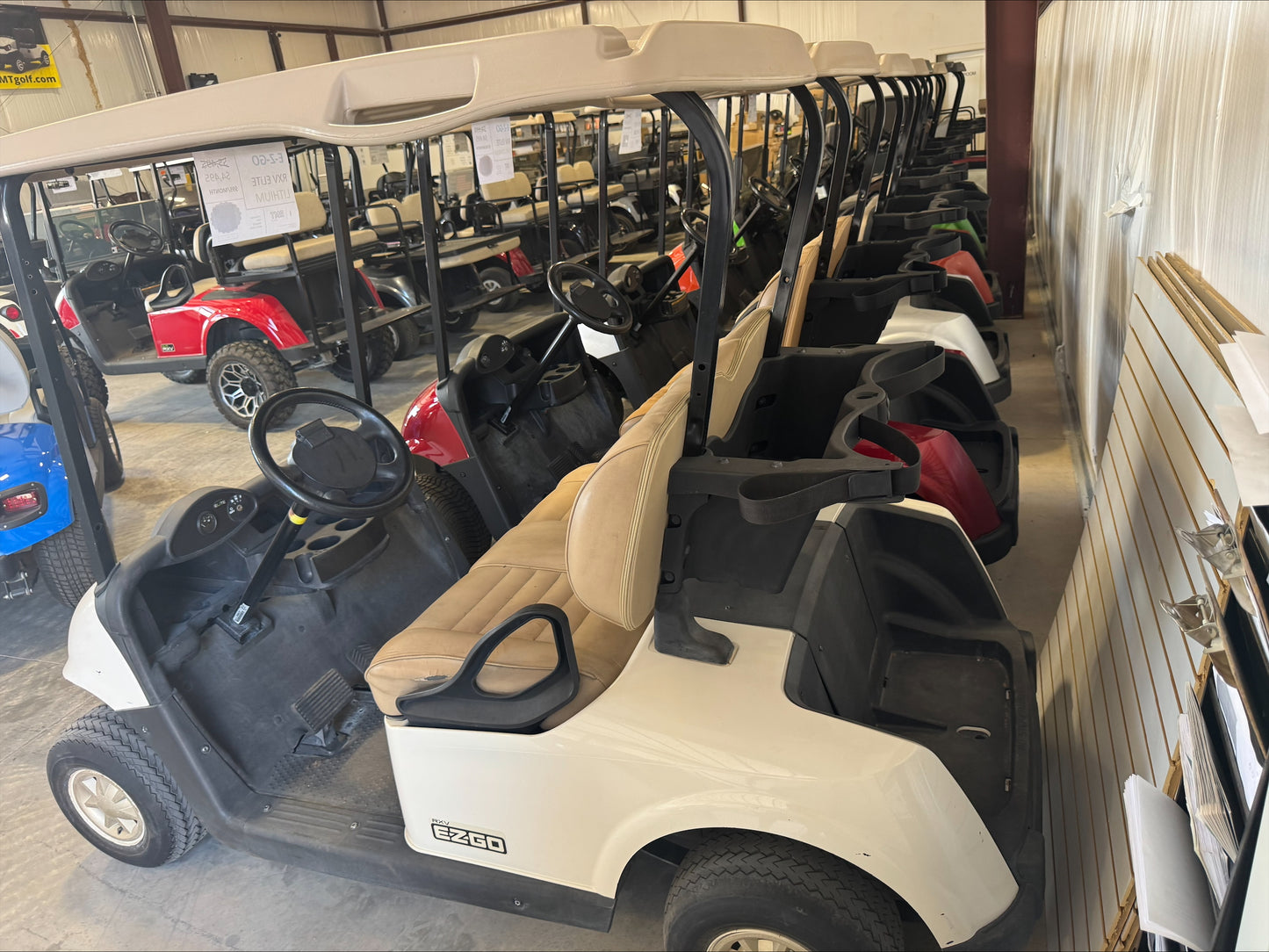2018 EZGO RXV ELiTE GOLF CART
