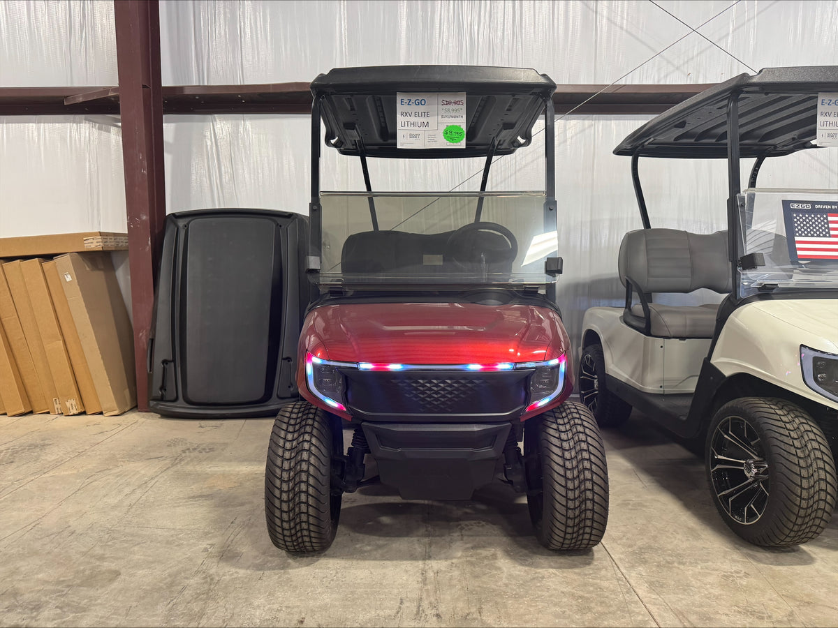 2018 EZGO RXV ELiTE w/ MadJax Apex body kit