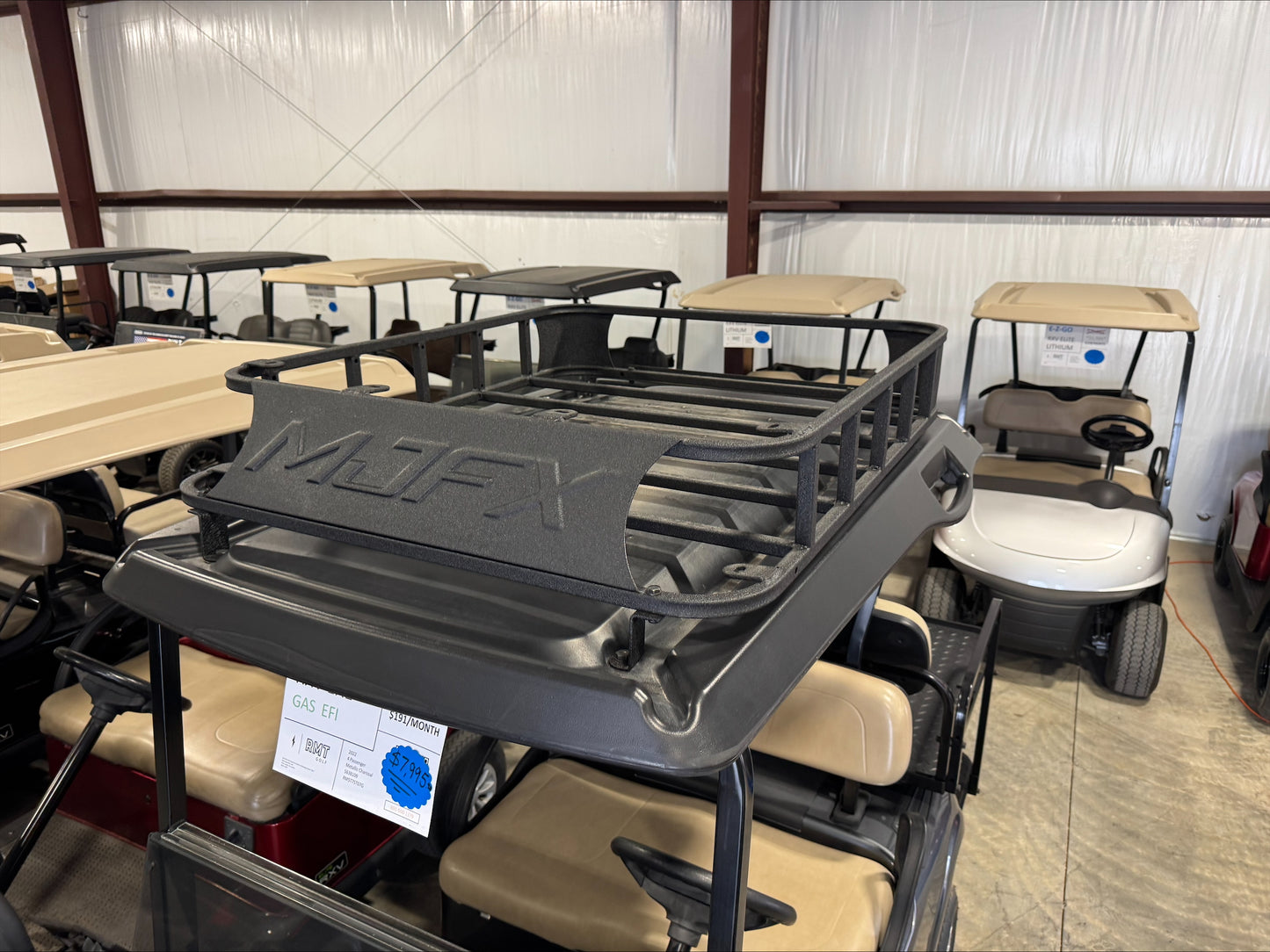 2022 EZGO RXV EX1 GAS GOLF CART